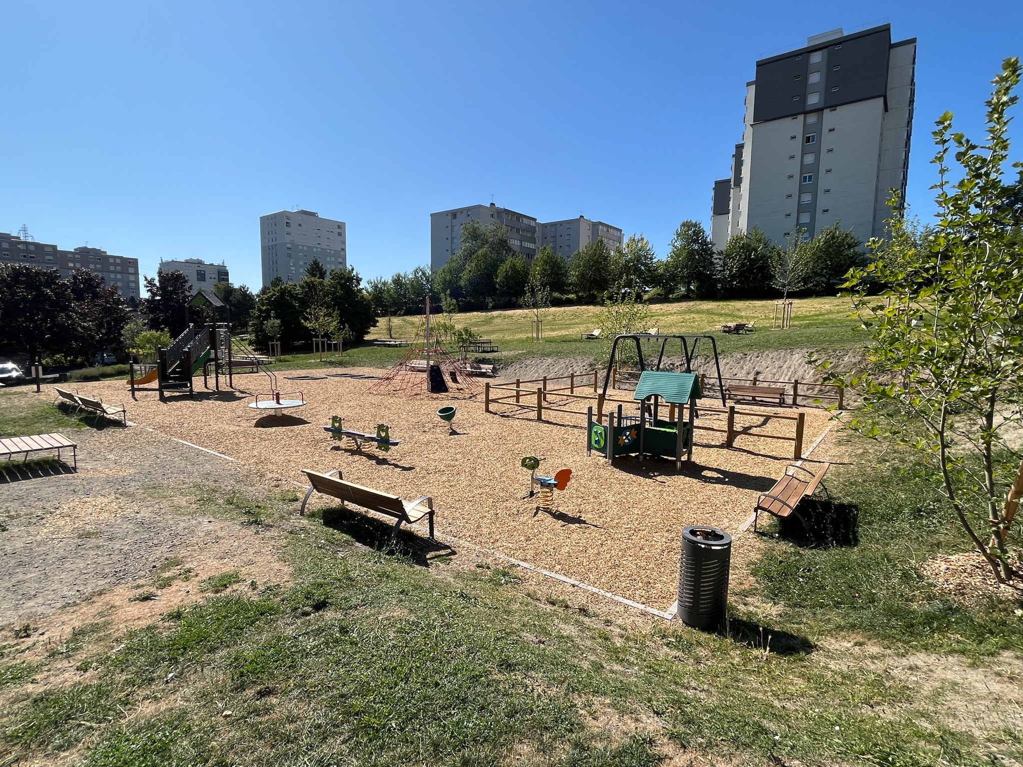 aire de jeux pour enfants